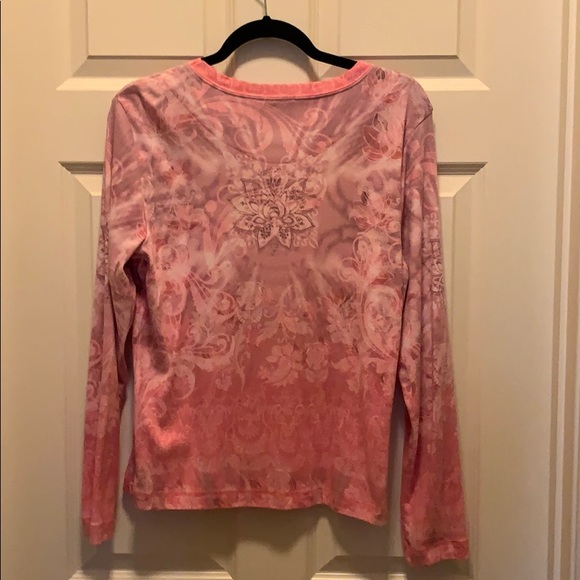 Apt 9 Ladies Long Sleeve Tee Top - Picture 7 of 8